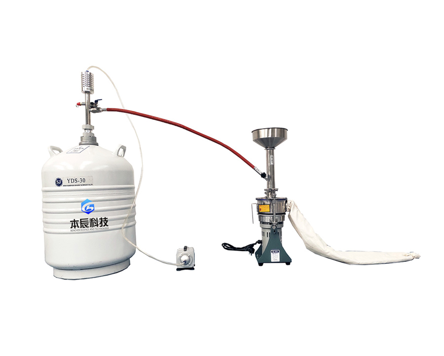 小型液氮粉碎机DC3-1