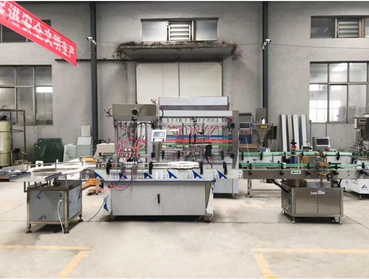 50-500ml口服液瓶理瓶灌装封口联动生产线